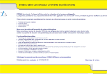 Tablet Screenshot of etebac-sepa.fr